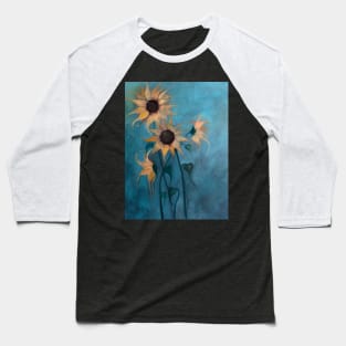 sunflowers Baseball T-Shirt